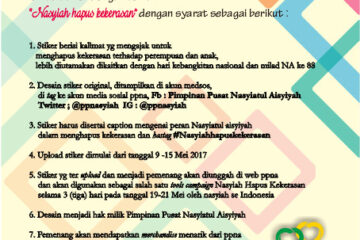 Ikuti Lomba Stiker Nasyiah Hapus Kekerasan