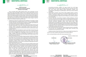 PERNYATAAN SIKAP PIMPINAN PUSAT NASYIATUL AISYIYAH TENTANG UU CIPTA KERJA