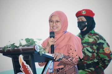 Ketua Umum PPNA Ariati DIna Puspitasari Terpilih Berikan Sambutan dalam Penutupan Muktamar